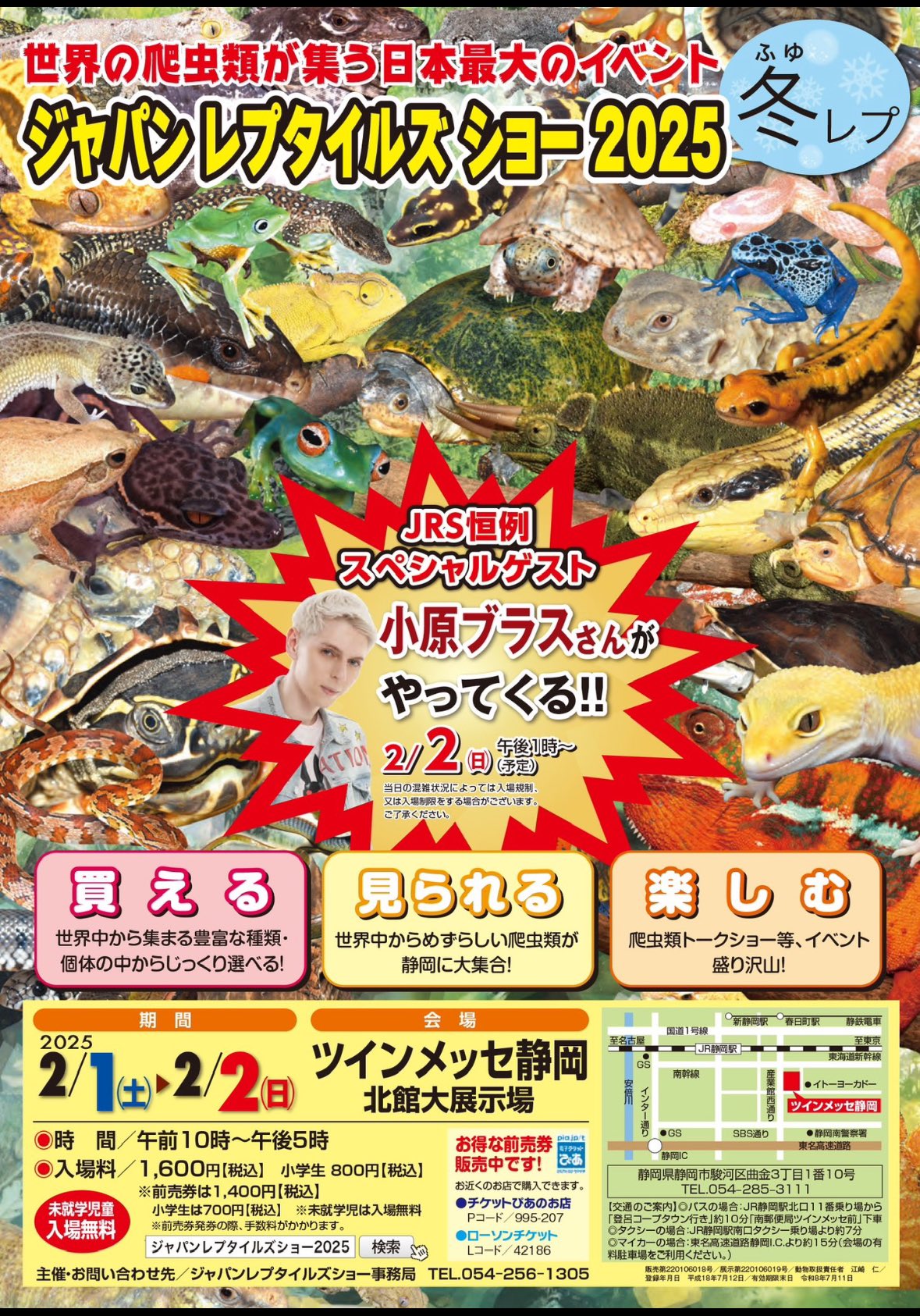 Exhibit at Japan Reptiles Show 2025 Winter