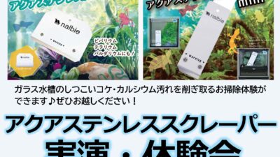 DCM Pet Expo久里浜店にて「アクアステンレススクレーパー 実演・体験会イベント」開催決定！